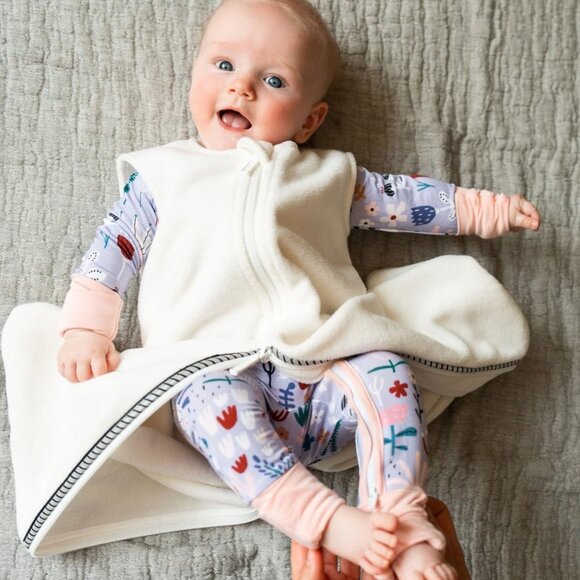 Buckle Me Baby Coats Fleece Sleep Everywhere Sack 6-12 mos - Picture 2 of 5